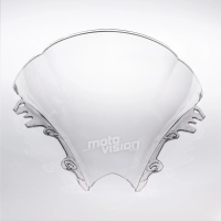 Bulle transparente double coubure yamaha r6 2006-2007