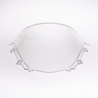 Bulle transparente double courbure avec veilleuse honda cbr 1000 2004-2007