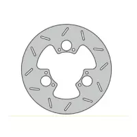 Disque de frein arrière type rond fe.y512