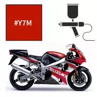 Peinture suzuki pearl helios red gsxr 1000 2001-2002