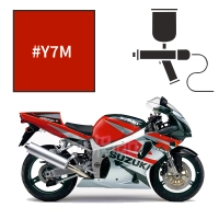 Peinture suzuki pearl helios red gsxr 750 2001-2002