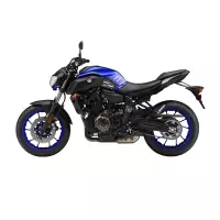 Kit antidérapant noir stompgrip yamaha mt-07 2018-2019