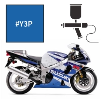 Peinture suzuki light blue pearl gsxr 750 1000
