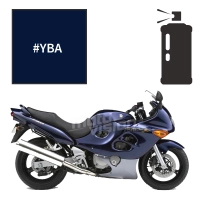 Peinture en spray suzuki pearl suzuki deep blue no.2 gsx 750 f 2004-205