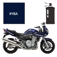 Peinture en spray 400ml suzuki pearl deep blue no.2 gsf 1250 bandit n & s 2008