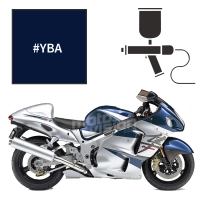Peinture suzuki pearl suzuki deep blue no.2 gsx-r 1300 hayabusa 2004-2005