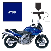 Peinture tricouche suzuki pearl medium blue n°2 