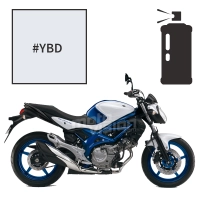 Peinture tricouche en spray suzuki glass splash white sfv 650 gladius 2009-2012