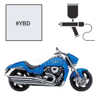 Peinture tricouche suzuki glass splash white intruder m1800rz limited edition 2012