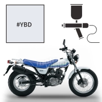 Peinture tricouche suzuki glass splash white rv 125 vanvan 2007/2013-2015