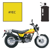 Peinture tricouche en spray suzuki pearl flash yellow rv 125 vanvan 2005/2007