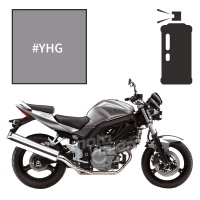 Peinture en spray suzuki oort grey metallic edition sv 650 n 2007/2009