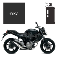 Peinture  tricouche en spray suzuki matt black 2 650 sfv gladius 2015-2016