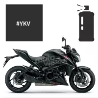 Peinture  tricouche en spray suzuki matt black 2 gsx-s 1000 2018-2019