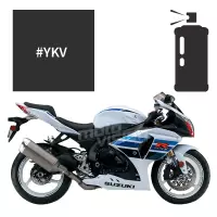 Peinture  tricouche en spray suzuki matt black 2 gsx-r 1000 special edition 2012-2013