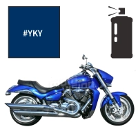 Peinture trichouche en spray suzuki pearl vigour blue (candy) 1800 vzr intruder 20117