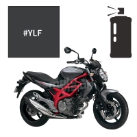 Peinture en spray suzuki thunder grey pearl 650 sfv 2014