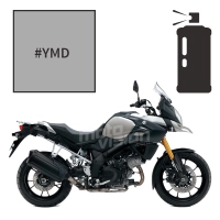 Peinture en spray suzuki metallic mystic silver 1000 v-strom 2016/2018