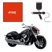 Peinture tricouche suzuki candy max orange m1800 rz ltd ed 2010-2011