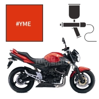 Peinture tricouche suzuki candy max orange 600 gsr 2008