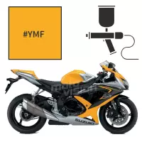 Peinture suzuki marble daytona yellow 600 gsx-r 2008-2009