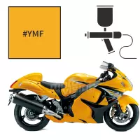 Peinture suzuki marble daytona yellow 1300 gsx-r hayabusa 2013
