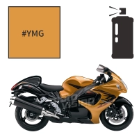 Peinture en spray suzuki pearl majestic gold gsx-r 1300 hayabusa 2009