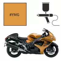 Peinture suzuki pearl majestic gold gsx-r 1300 hayabusa 2009
