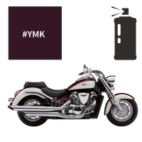 Peinture en spray suzuki candy dark cherry red intruder c1800r 2008-2011