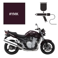 Peinture suzuki candy dark cherry red gsf 1250 bandit n & s 2009