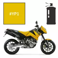Peinture tricouche en spray yellow pearl ktm duke 620 1996-1999 duke ii 640 1997-2007