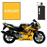 Peinture honda pearl citron yellow cbr600f 1997