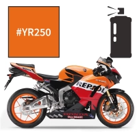Peinture en spray honda vibrant orange cbr600rr repsol 2011-2016