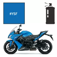 Peinture en spray suzuki metallic triton blue gsx-s 1000 f 2016/2018