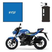 Peinture en spray suzuki metallic triton blue 125 gsx-s gp 2018