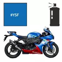 Peinture en spray suzuki metallic triton blue 600 gsx-r moto gp 2016