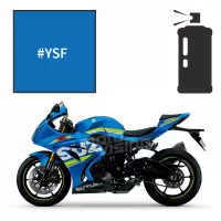 Peinture en spray suzuki metallic triton blue 1000 gsx-r concept 2016