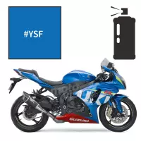 Peinture en spray suzuki metallic triton blue 1000 gsx-r moto gp 2016