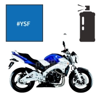 Peinture en spray suzuki metallic triton blue 600 gsr 2009