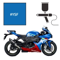 Peinture suzuki metallic triton blue 750 gsx-r moto gp 2016