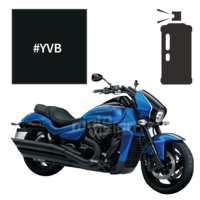 Peinture en spray suzuki glass sparkle black intruder m1800r boss 2016