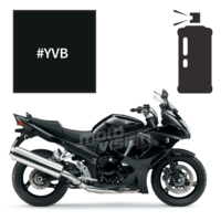 Peinture en spray suzuki glass sparkle black gsx 1250 fa 2012-2016