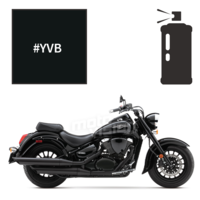 Peinture en spray suzuki glass sparkle black intruder c800 2016