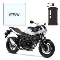 Peinture tricouche en spray suzuki pearl glacier white sv 650 x 2019