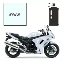 Peinture tricouche en spray suzuki pearl glacier white 1250 gsx fa 2014/2016