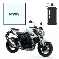 Peinture tricouche en spray suzuki pearl glacier white 750 gsr 2011-2014/2016