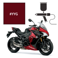 Peinture tricouche suzuki candy daring red 1000 gsx-f 2016/2018