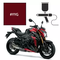 Peinture tricouche suzuki candy daring red 1000 gsx-s 2016-2016-2018