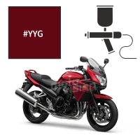 Peinture tricouche suzuki candy daring red 1250 gsf bandit 2016