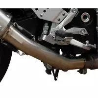 Pot gpr tri-ovale inox - homologué  - kawasaki z 750 - s 2004/06